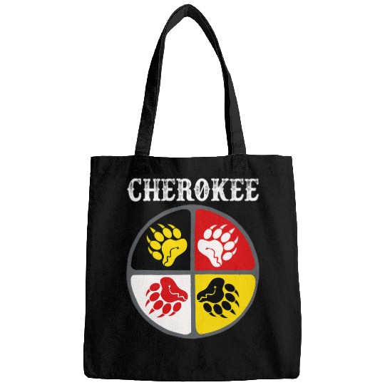 Cherokee Tribe Native American medicines Wheel Bags