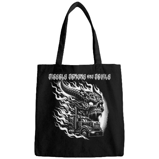 Diesel Truck Diesels Demons and Devils Big Rig Truck Driver 23 Bags