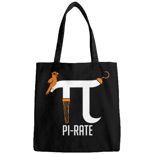 Science Math Pirate Parrot Pi Day 3 14 Meme Nerd Geek Joke Bags