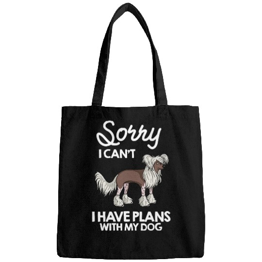 Chinese Crested Powderpuff Dog Puppies Owner Lover 1 Bags