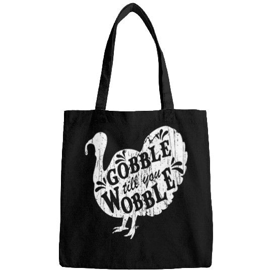 Gobble Till You Wobble Dabbings Turkey Family Thanksgiving Bags