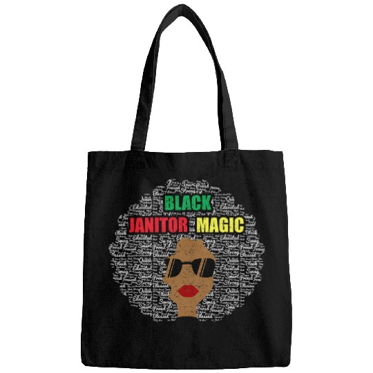 Black History Month Black Janitor Magic Bags
