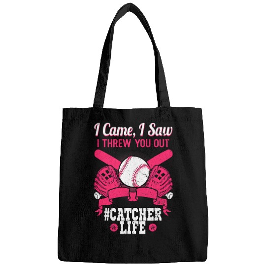 Catcher Life Softball Team Sport Player Infielder Backstop Bags
