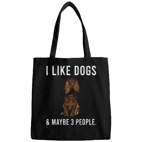 Funny I Like Boykin Spaniel Dogs And Maybe 3 People Bags