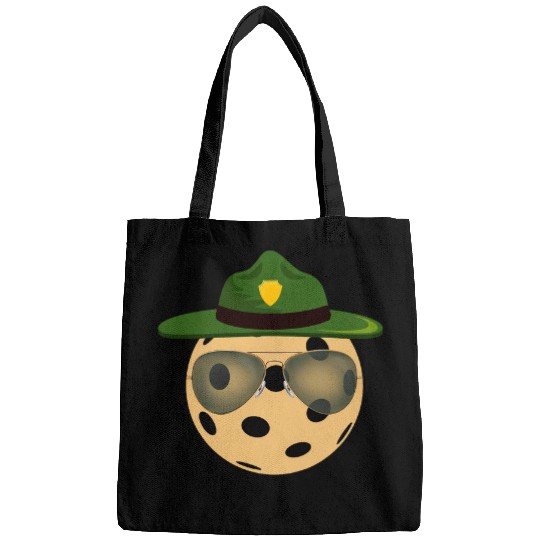 Funny Park Ranger Pickleball Lover Player Coachs Fan Bags