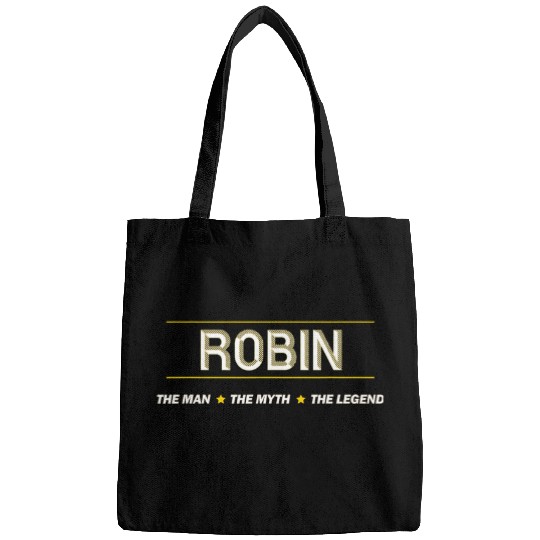 ROBIN 2the Man the Myth the LEGEND 2Mens Boys Name 2Funny Bags