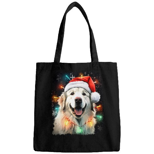 Dog Great Pyrenees Christmas Bags