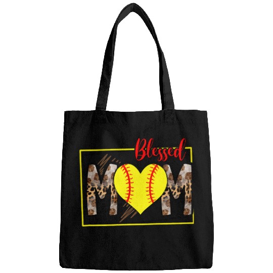 Blessed Softball Mom Girls Fastpitch Bags