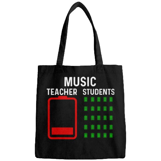 End Of Year Teacher   Thank You Music Teacher Battery Bags