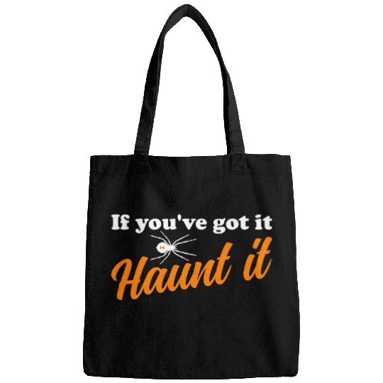 Lacrosse Gift Halloween Spider If Youve Got It Haunt It Black Widow 21 Bags