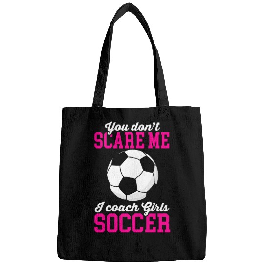Funny Soccer Lover Graphic Women and Girls Soccer Coach Bags