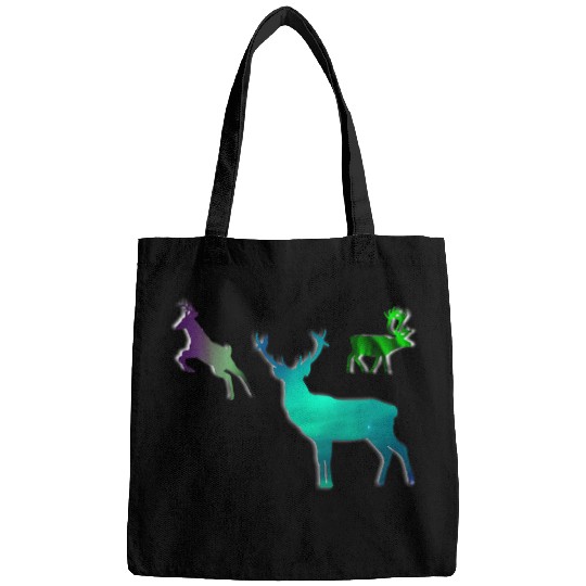 Lacrosse Gift Moose and Deers with Aurora Alaska Northern Lights Bags