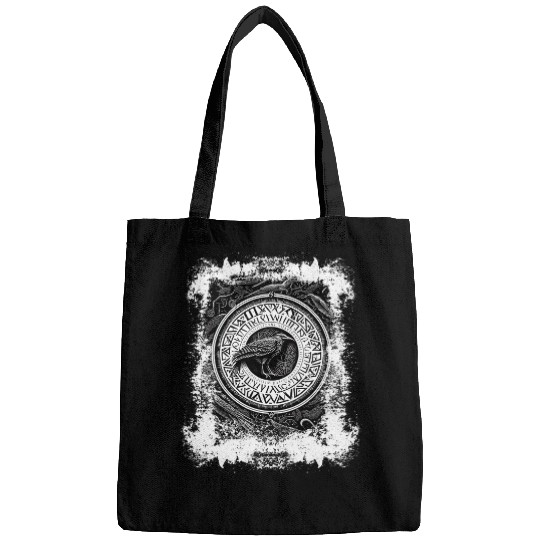 Lacrosse Gift Odins Raven Flying Viking Valhalla Norse Mythology 210 Bags