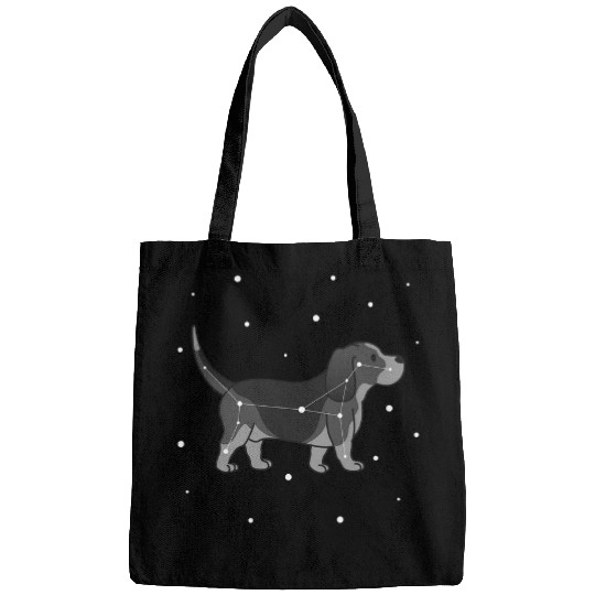 Constellation Basset Hound Dog Bags