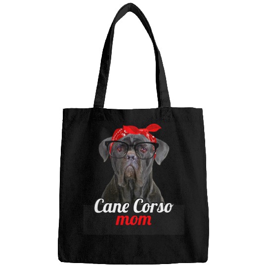 cane corso mom dog lovers mors day Bags