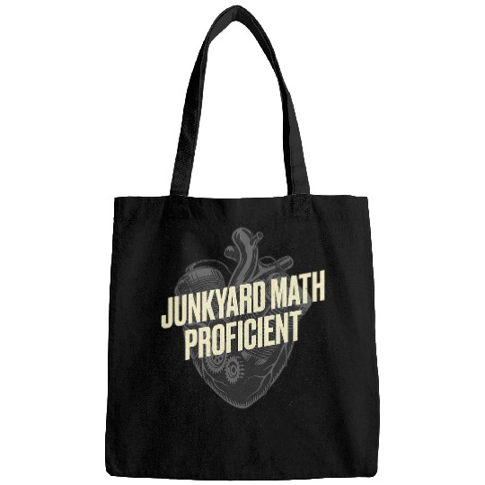 Junkyard Math Proficient Mechanic Dad Maintenance Man Daddy 21 Bags