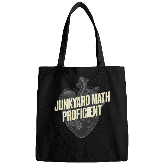 Junkyard Math Proficient Mechanic Dad Maintenance Man Daddy 21 Bags