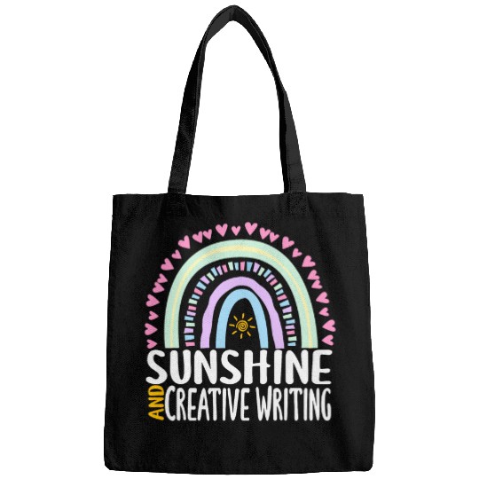 Creative Writing Funny Summer Creativity Rainbow Womens Kids Bags
