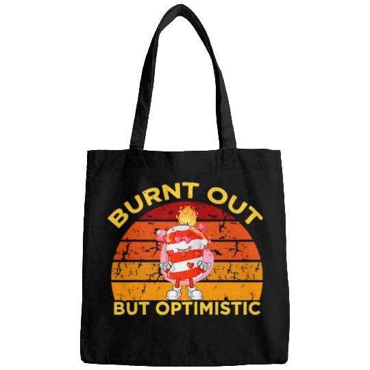 Burnt Out But Optimistic Cute Marshmallow For Camping 1 Bags