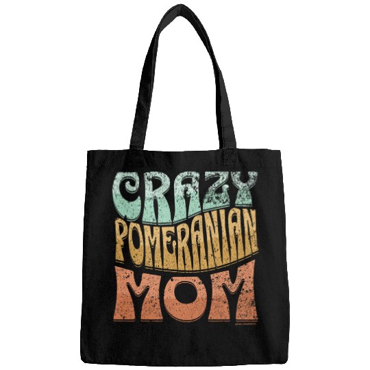 crazys Pomeranian Mom vintages Pomeranian Lovers Bags