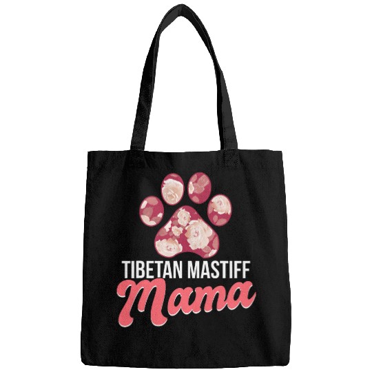Cute Dog Breed Tibetan Mastiff Mama Mom Bags