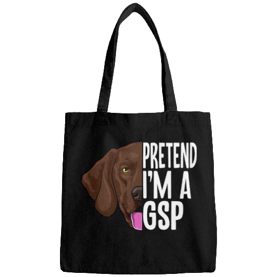 German Shorthair Pointer Halloween Apparel GSP Dog Lovers Bags