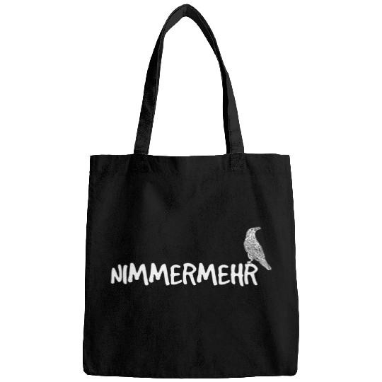 Lacrosse Gift Nevermore Ravens Edgar Allan Poe Bags