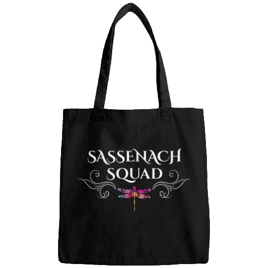Sassenach Squad Dragonfly Gaelic Scottish Design Bags