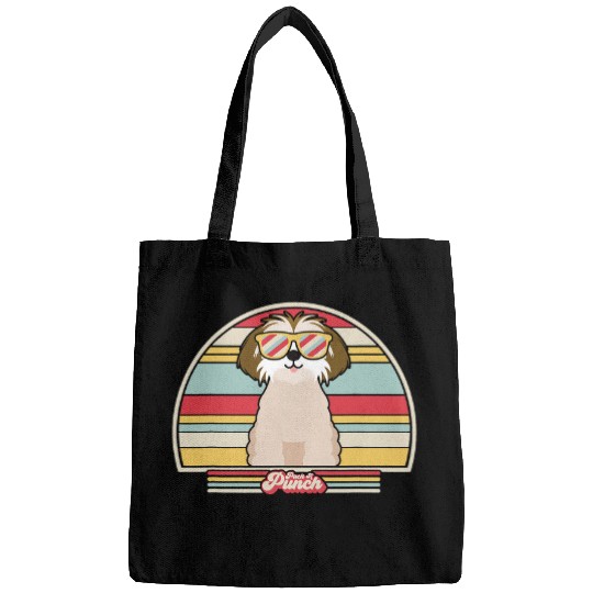 Shih Tzu . Retro Style 3 Bags