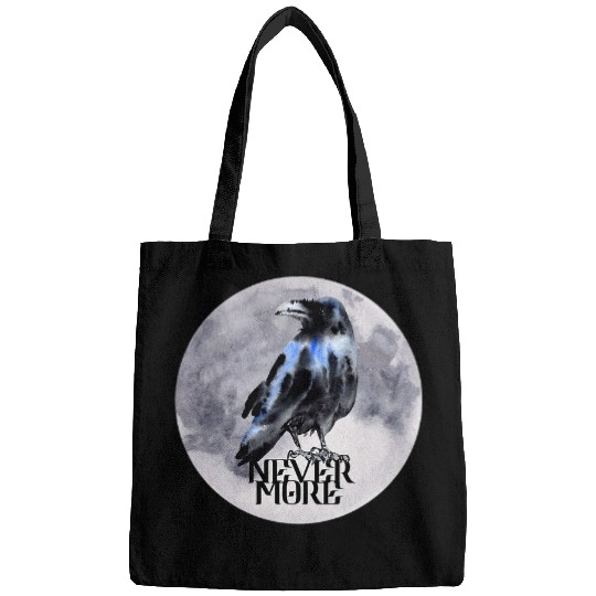 Lacrosse Gift NEVERMORE Raven Edgar Allan Poe Poem Bags