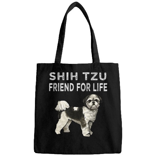 Shih Tzu Friend For Life Dog Friendship Bags