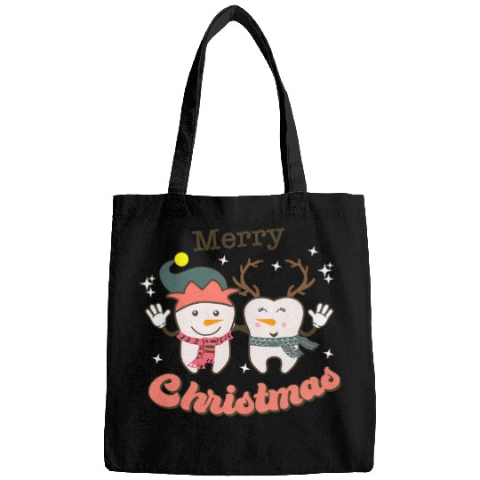 Merry Christmas Dental Squad Christmas dentists Oh Dentistree Bags