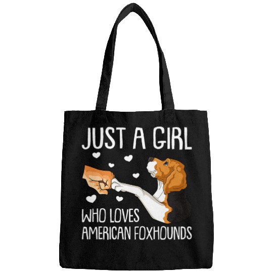English Fox hound dog mom American Foxhound Bags
