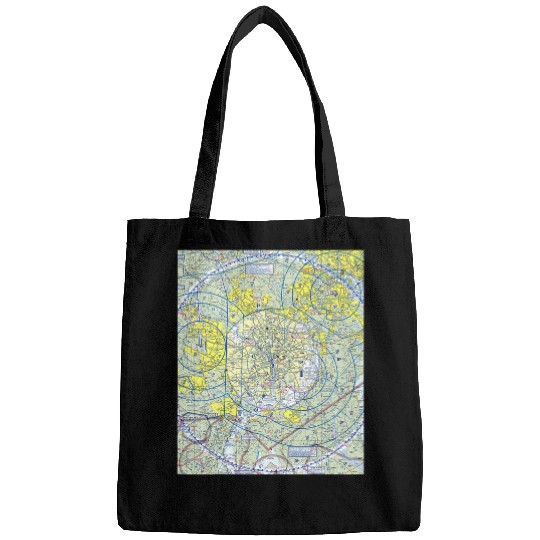 Aeronautical chart VFR sectional pilot Washington DC Bags