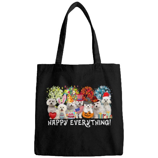 Dog Maltese Happy Everything Maltese Dog Seasons All Year Tree Lover25 Bags
