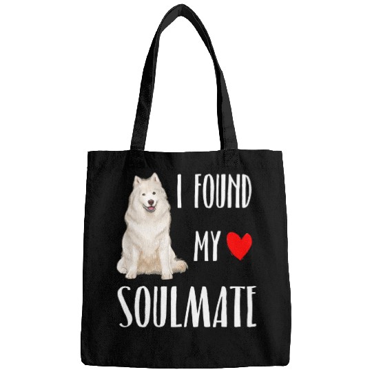 Dog Samoyed I Found My Soulmate Samoyed Dog Lover bests Friend Gift Bags