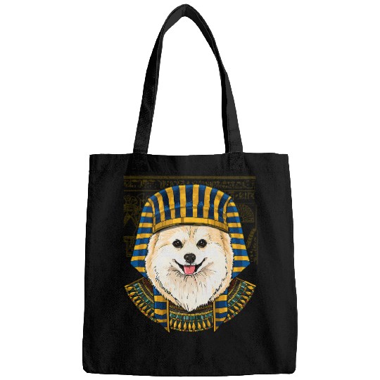 Dog Pomeranian Egyptian Pharaoh Historian Archaeologist Dog 79 Bags