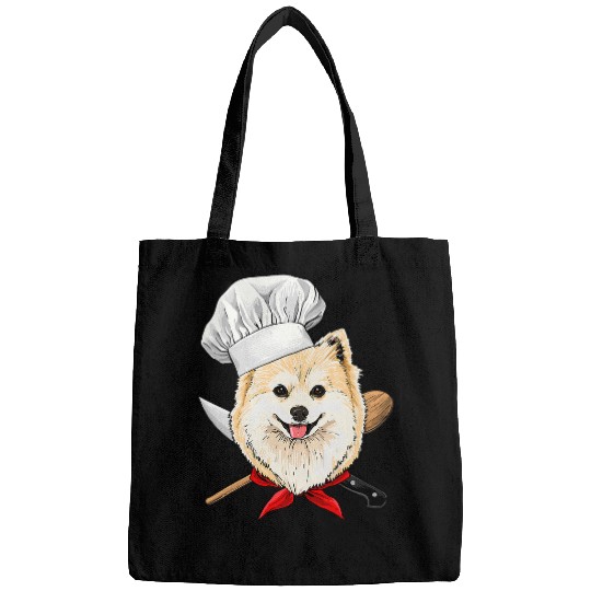 Dog Pomeranian Chef Dog Cooking Baking Lover 489 Bags