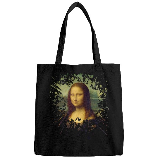 Famous vintages Fine Art Mona Lisa Bags
