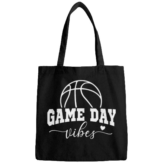Basketball Game Day Vibes Basketball Mom Life Game Day Bags