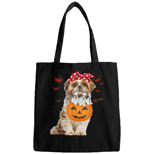Lady Shih Tzu Bring Me To Halloween Party Dog Lovers 138 Bags