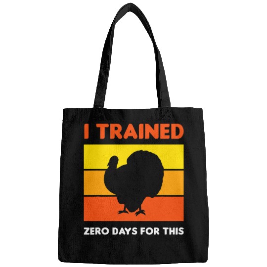 Thanksgiving Running Turkey Trot I Trained Zero Days For Bags
