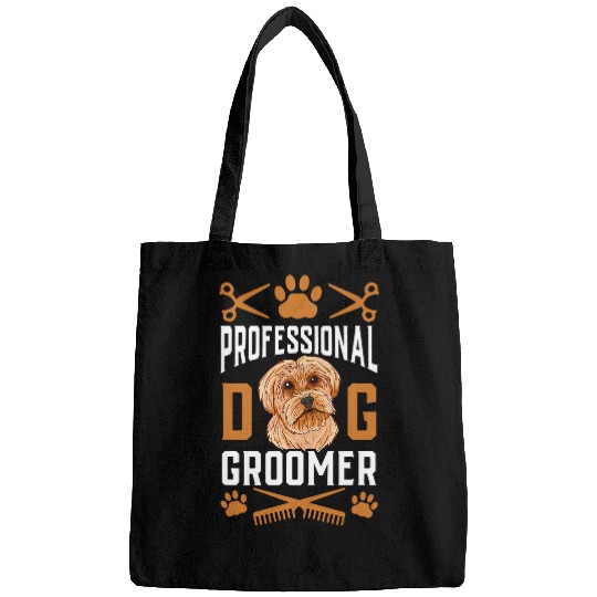 Dog Groomer salon dog spa poodle haircut dog makeover Bags