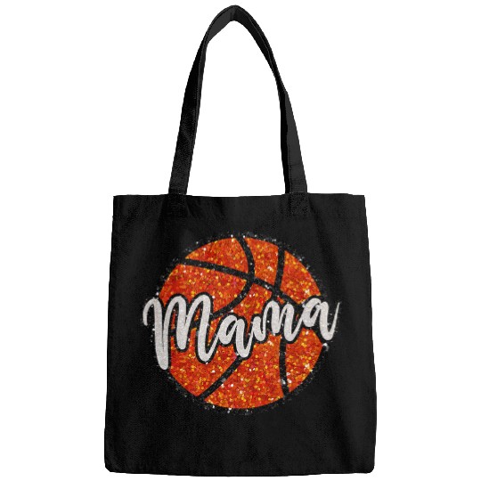Basketball Mom Bling Bling Game Day Basketball Mama Sports Bags