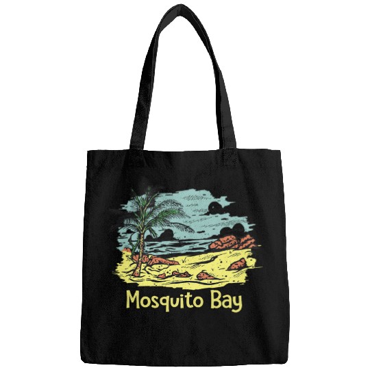 Mosquito Bay Beach Sun Surf Sand Travel Bags