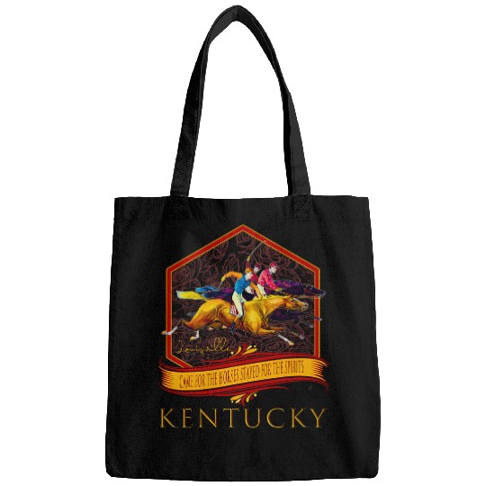 Louisville Kentucky vintages Horse Racing Bourbon Souvenir 21 Bags