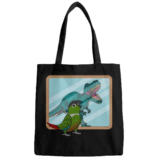 Parrot 2T Rexs Reflection I Green Cheek Conure Bags