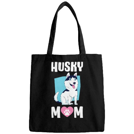 Dog Husky Mom Bags