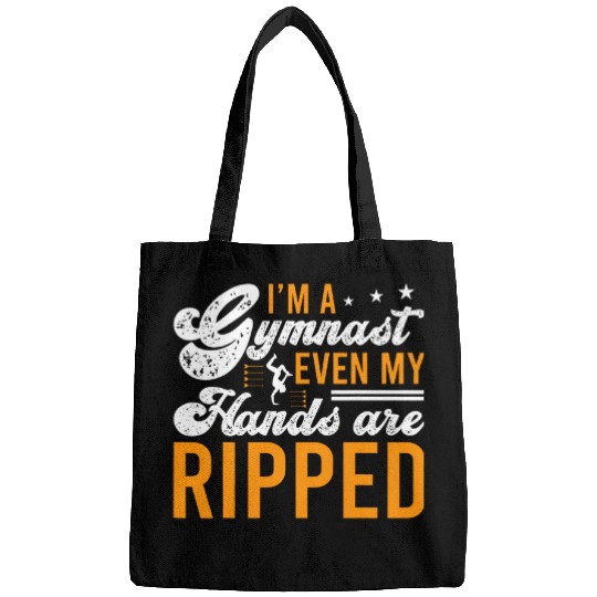 Im A Gymnast Even My Hands Are Ripped Artistic Gymnastics Bags