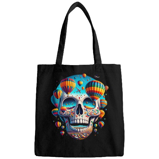 Soaring Spirit Skull Balloon Flight Joy Balloon Albuquerque Bags